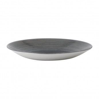 Churchill Stonecast Aqueous Deep Coupe Plates Grey 239mm (Pack of 12) - Click to Enlarge