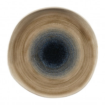 Churchill Stonecast Aqueous Organic Round Plates Bayou Taupe 264mm (Pack of 12) - Click to Enlarge