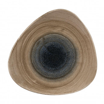 Churchill Stonecast Aqueous Triangular Plates Bayou Taupe 311mm (Pack of 6) - Click to Enlarge