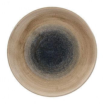 Churchill Stonecast Aqueous Coupe Plates Bayou Taupe 260mm (Pack of 12) - Click to Enlarge