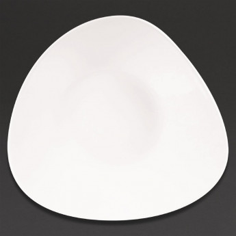 Churchill Lotus Triangular Shallow Bowls White 278mm (Pack of 12) - Click to Enlarge