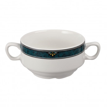 Churchill Verona Handled Soup Bowls 398ml (Pack of 24) - Click to Enlarge