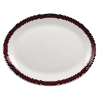 Churchill Milan Oval Platters 305mm (Pack of 12) - Click to Enlarge