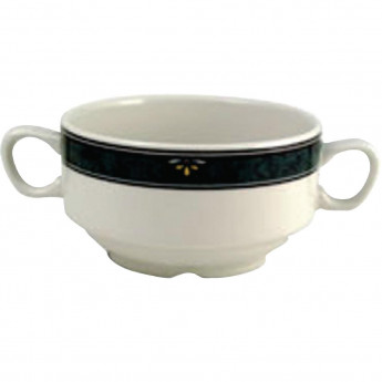 Churchill Venice Handled Soup Bowls 398ml (Pack of 24) - Click to Enlarge
