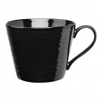 Art de Cuisine Rustics Black Snug Mugs 341ml (Pack of 6) - Click to Enlarge