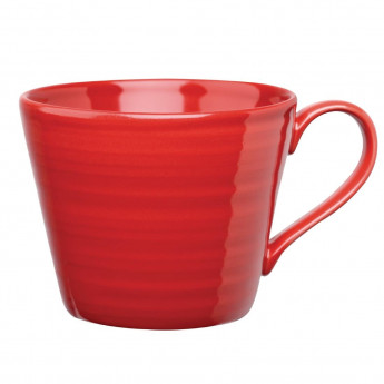 Art de Cuisine Rustics Red Snug Mugs 341ml (Pack of 6) - Click to Enlarge