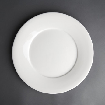 Churchill Art de Cuisine Menu Broad Rim Dinner Plates 305mm (Pack of 6) - Click to Enlarge