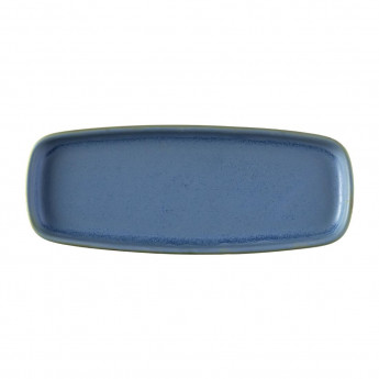 Churchill Emerge Oslo Oblong Plate Blue 254x77mm (Pack of 6) - Click to Enlarge