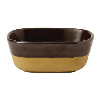 Churchill Emerge Cinnamon Brown Dish 120 x 90mm (Pack of 6) - Click to Enlarge