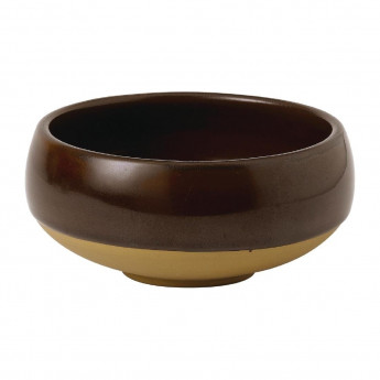 Churchill Emerge Cinnamon Brown Bowl 120mm (Pack of 12) - Click to Enlarge