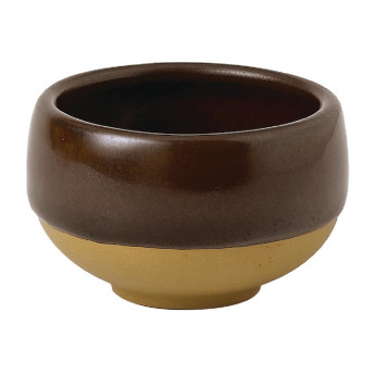 Churchill Emerge Cinnamon Brown Deep Bowl 90mm (Pack of 12) - Click to Enlarge