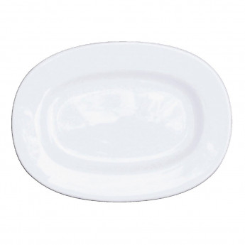 Churchill Alchemy Rimmed Oval Dishes 202mm (Pack of 12) - Click to Enlarge