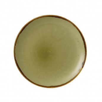 Dudson Harvest Evolve Coupe Plates Green 217mm (Pack of 12) - Click to Enlarge