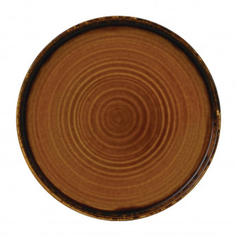 Dudson Harvest Brown Walled Plate 260mm (Pack of 6) - Click to Enlarge