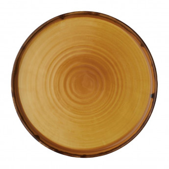 Dudson Harvest Walled Plates Mustard 260mm (Pack of 6) - Click to Enlarge