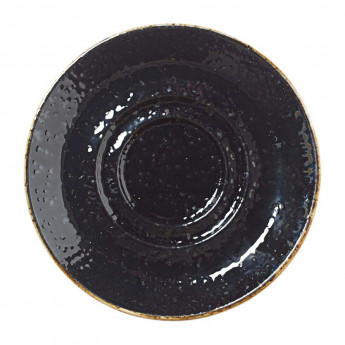Steelite Craft Liquorice Saucers Small Double-Well 118mm (Pack of 12) - Click to Enlarge