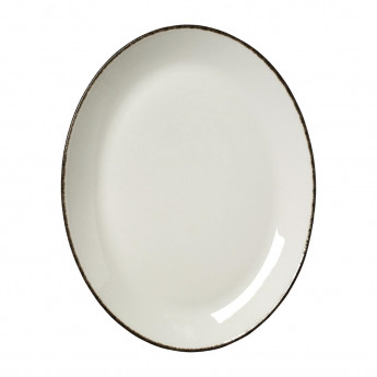 Steelite Charcoal Dapple Oval Coupe Plates 305mm (Pack of 12) - Click to Enlarge