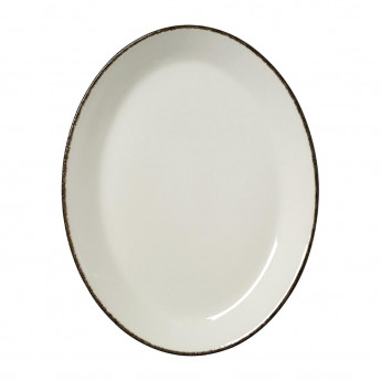Steelite Charcoal Dapple Oval Coupe Plates 280mm (Pack of 12) - Click to Enlarge