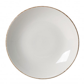 Steelite Brown Dapple Coupe Plates 230mm (Pack of 24) - Click to Enlarge