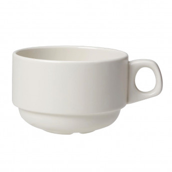 Steelite Simplicity S Line White Stacking Cups 10oz 285ml (Pack of 36) - Click to Enlarge