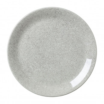 Steelite Ink Crackle Grey Coupe Plates 253mm (Pack of 12) - Click to Enlarge
