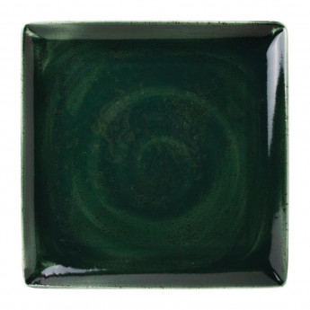 Steelite Vesuvius Square One Burnt Emerald 270 x 270mm (Pack of 12) - Click to Enlarge
