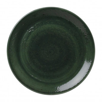 Steelite Vesuvius Coupe Plates Burnt Emerald 300mm (Pack of 12) - Click to Enlarge