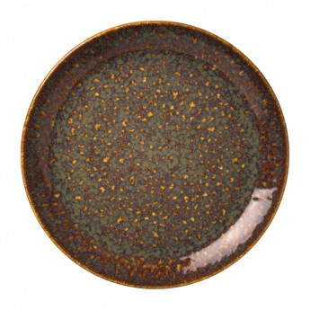 Steelite Vesuvius Coupe Plates Amber 230mm (Pack of 12) - Click to Enlarge