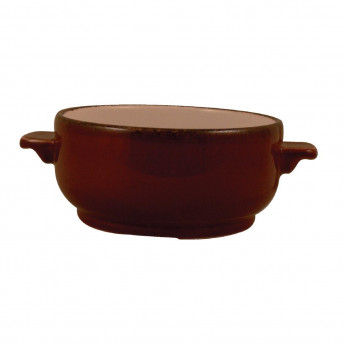 Steelite Terramesa Mocha Soup Bowl Bases 450mm (Pack of 6) - Click to Enlarge