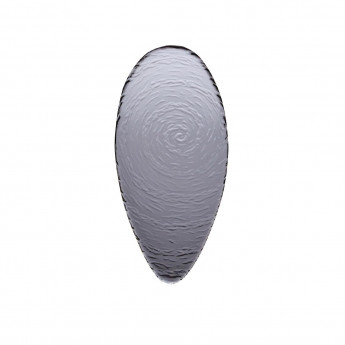 Steelite Scape Smoked Glass Oval Platters 300mm (Pack of 6) - Click to Enlarge
