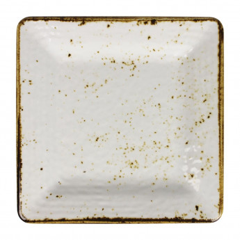 Steelite Craft Melamine Square Plates White 127mm (Pack of 6) - Click to Enlarge