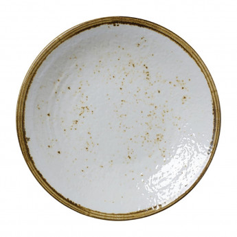 Steelite Craft Melamine Coupe Plates White 254mm (Pack of 6) - Click to Enlarge