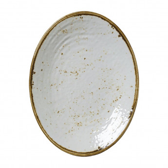 Steelite Craft Melamine Oval Plates White 260mm (Pack of 6) - Click to Enlarge