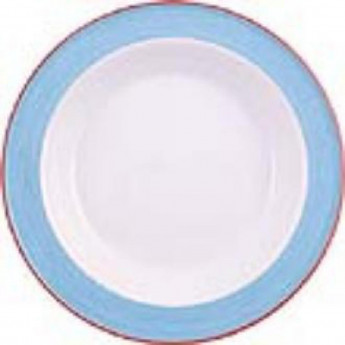 Steelite Rio Blue Soup Plates 215mm (Pack of 24) - Click to Enlarge