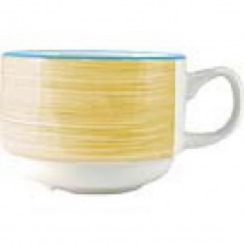 Steelite Rio Yellow Slimline Stacking Cups 200ml (Pack of 36) - Click to Enlarge