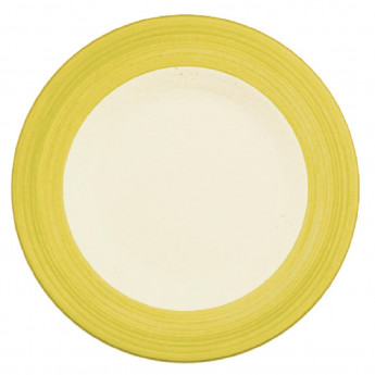 Steelite Rio Yellow Slimline Plates 157mm (Pack of 36) - Click to Enlarge