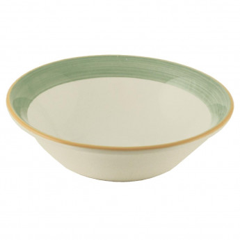 Steelite Rio Green Soup Plates 215mm (Pack of 24) - Click to Enlarge