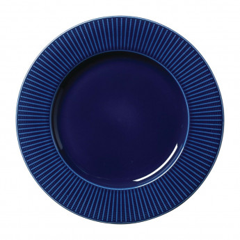 Steelite Willow Azure Gourmet Plates Large Well Blue 285mm (Pack of 6) - Click to Enlarge