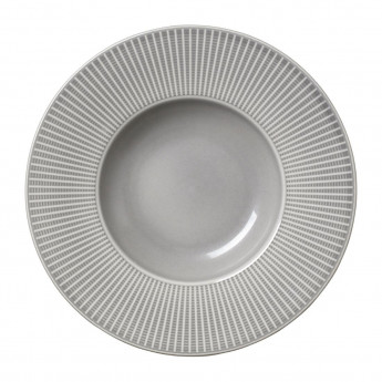 Steelite Willow Mist Gourmet Deep Rimmed Bowls Grey 285mm (Pack of 6) - Click to Enlarge