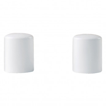 Steelite Monaco White Vogue Pepper Shakers (Pack of 12) - Click to Enlarge