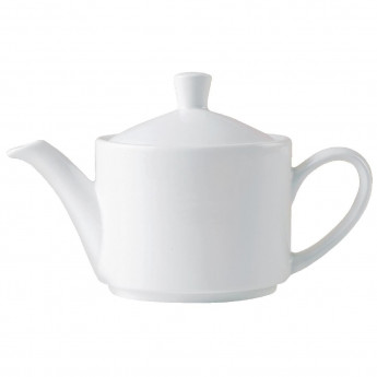 Replacement Lids For Steelite Monaco White Vogue 412ml Teapots (Pack of 12) - Click to Enlarge