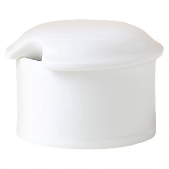 Steelite Monaco White Mustard Dipper Pots (Pack of 12) - Click to Enlarge