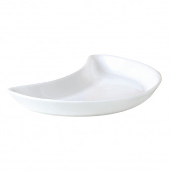 Steelite Monaco White Crescent Salad Plates 202mm (Pack of 12) - Click to Enlarge