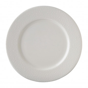 Royal Crown Derby Effervesce White Flat Rim Plate 156mm (Pack of 6) - Click to Enlarge