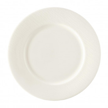 Royal Crown Derby Bark White Flat Rim Plate 215mm (Pack of 6) - Click to Enlarge