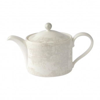 Royal Crown Derby Crushed Velvet Pearl Charnwood Tea Pot S S (Pack of 1) - Click to Enlarge