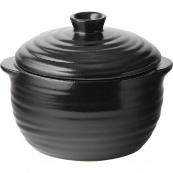 Utopia Tribeca Casserole Dish Ebony 0.65Ltr (Pack of 6) - Click to Enlarge