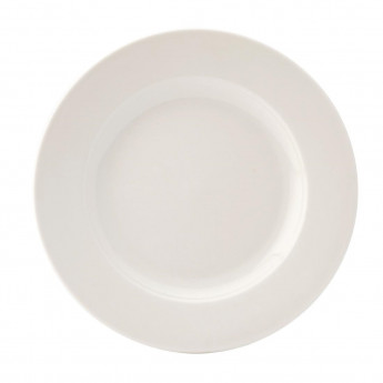 Utopia Pure White Wide Rim Plates 230mm (Pack of 24) - Click to Enlarge
