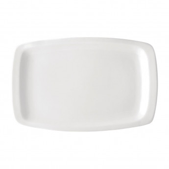 Utopia Titan Rectangular Plates White 230mm x 360mm (Pack of 12) - Click to Enlarge