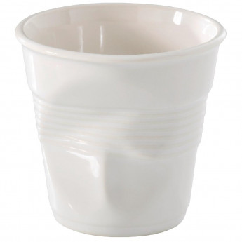 Revol Froisses Cappuccino Tumblers White 180ml (Pack of 6) - Click to Enlarge